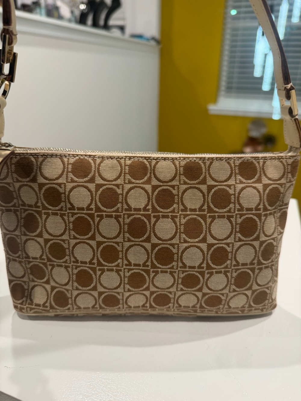 Authentic Salvatore Ferragamo Pochette